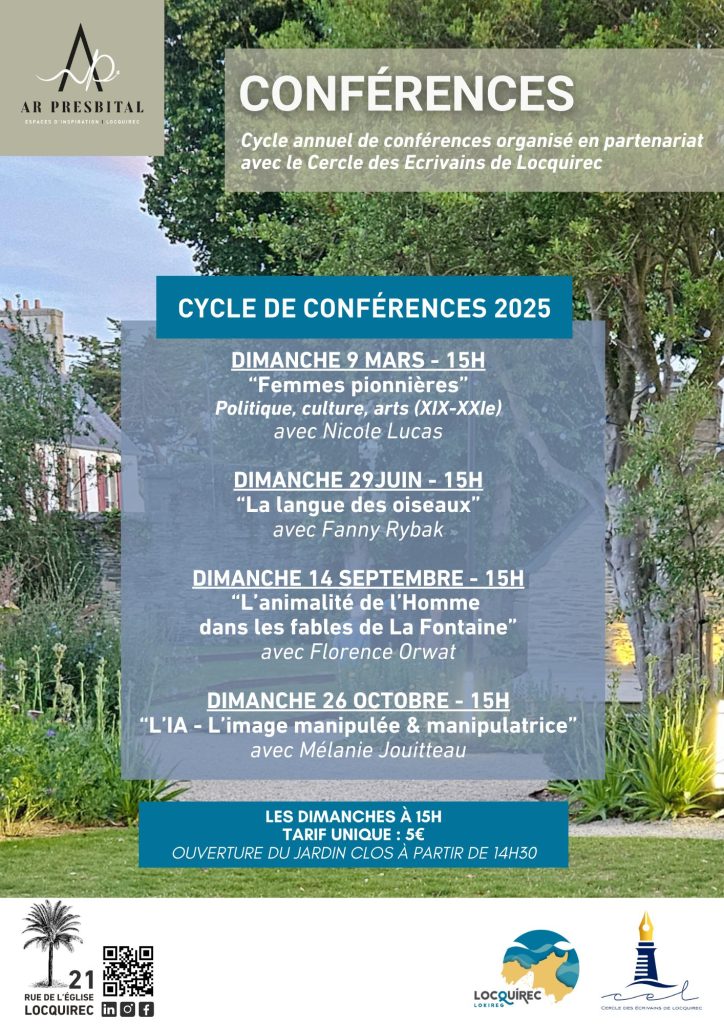 CYCLE ANNUEL DE CONFÉRENCES CEL 2025