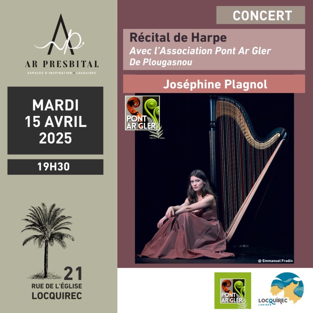 RÉCITAL DE HARPE AVEC JOSÉPHINE PLAGNOL