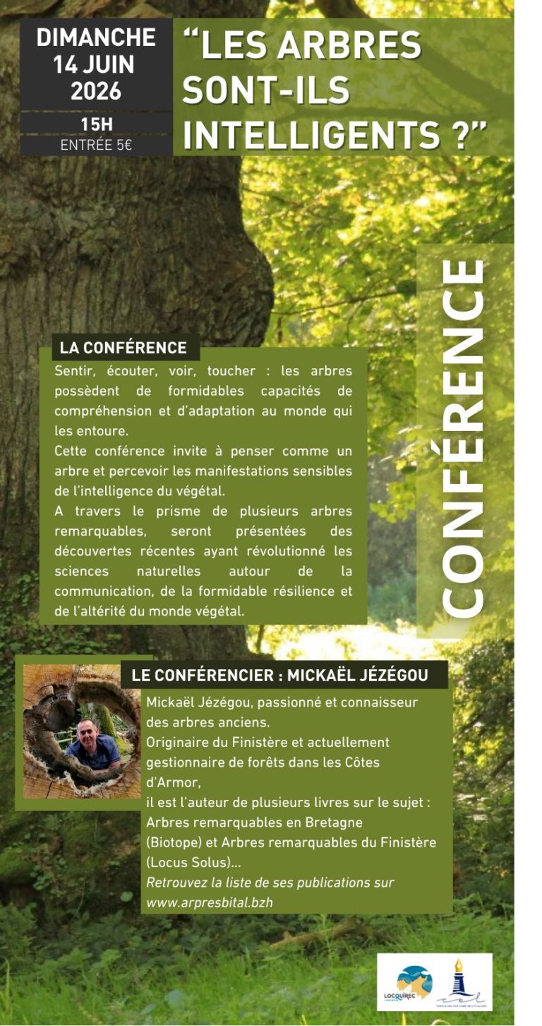 Conférence : « Les arbres sont-ils intelligents ? »