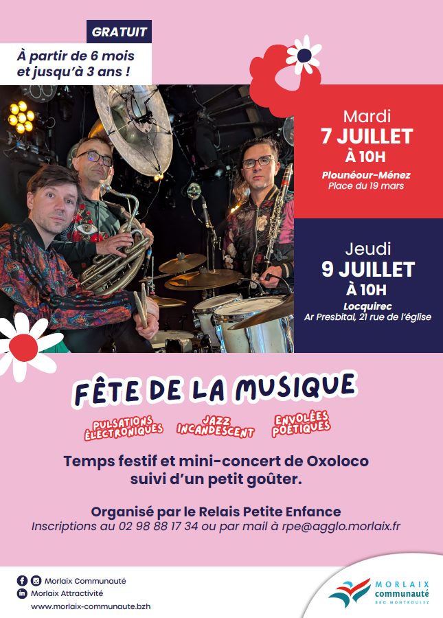 FÊTE DE LA MUSIQUE POUR LES TOUT PETITS