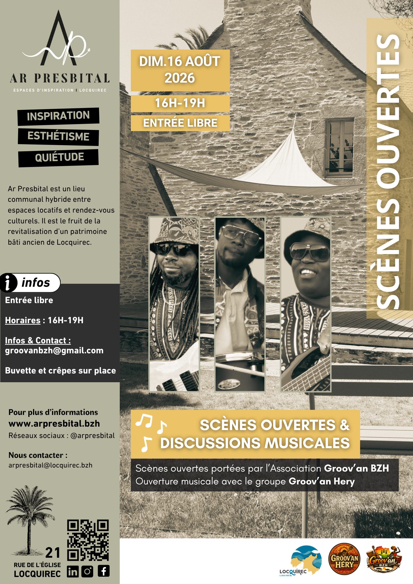 SCÉNE OUVERTE & DISCUSSION MUSICALE