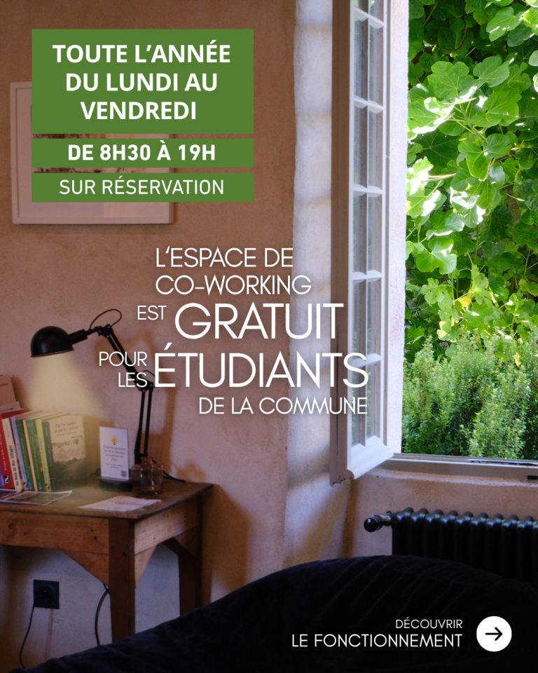 RÉVISIONS, MÉMOIRE, PROJET ÉTUDIANT : CO-WORKING GRATUIT POUR LES ÉTUDIANTS DE LOCQUIREC